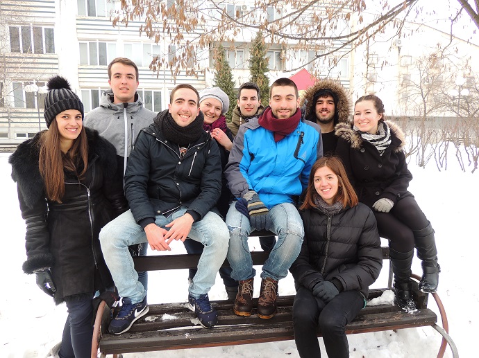 Зимска добродошлица за студенте из Шпаније и Грчке