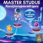 Развој компјутерских игара – други конкурсни рок за упис на мастер академске студије при Универзитету у Крагујевцу